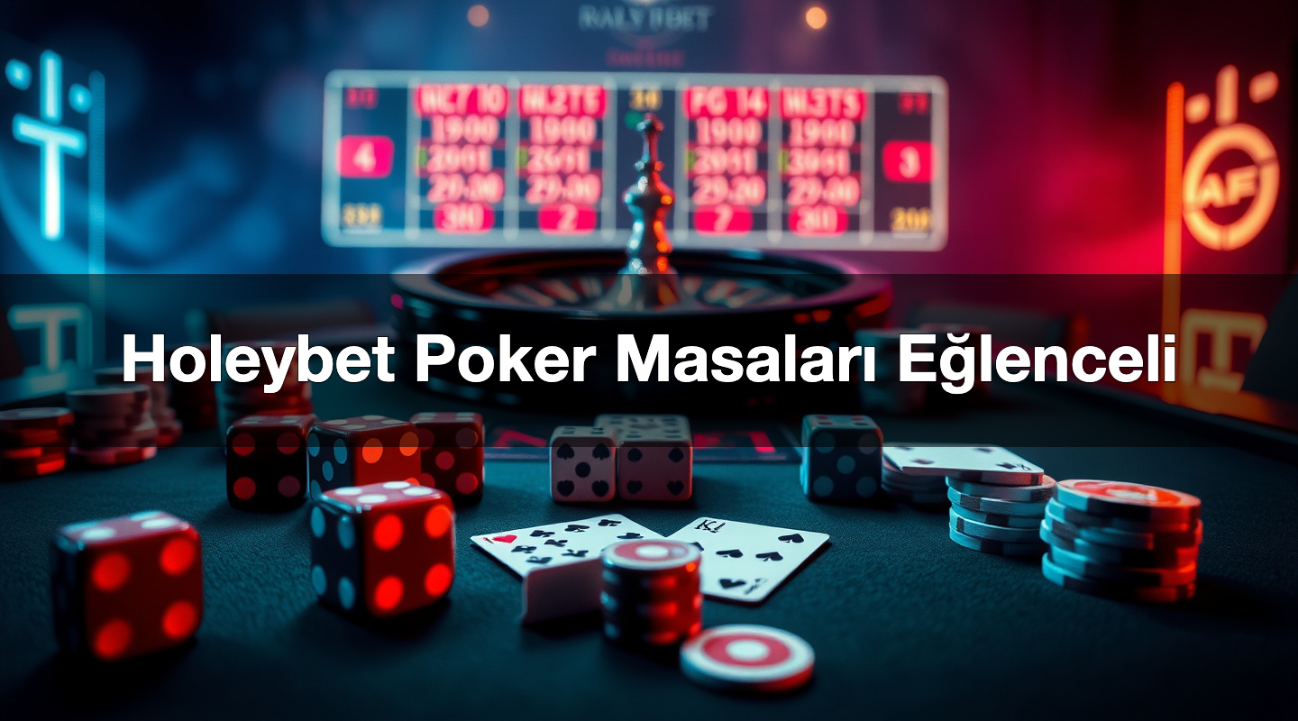 Holeybet Poker Masaları Eğlenceli